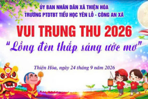 Trung thu 2026_Trường PTDTBT Tiểu học Yên Lỗ, xã Thiện Hòa, tỉnh Lạng Sơn